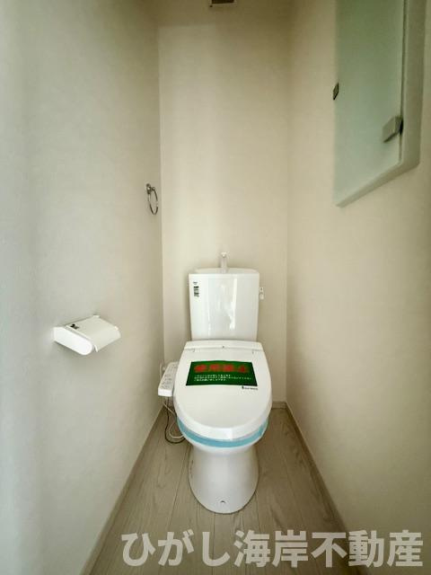 茅ヶ崎市柳島１丁目　新築戸建　全２棟のトイレ|洗浄機能付きお手洗い