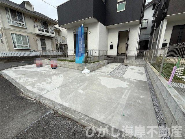 茅ヶ崎市柳島１丁目　新築戸建　全２棟の駐車場|駐車スペース