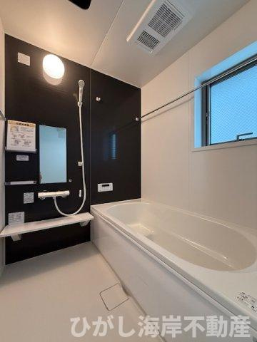 茅ヶ崎市柳島１丁目　新築戸建　全２棟の浴室|1坪タイプ　ユニットバス