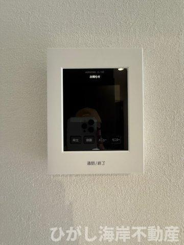 茅ヶ崎市柳島１丁目　新築戸建　全２棟のセキュリティ|TVモニター付きインターフォン