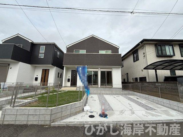 茅ヶ崎市柳島１丁目　新築戸建　全２棟の外観|現地外観