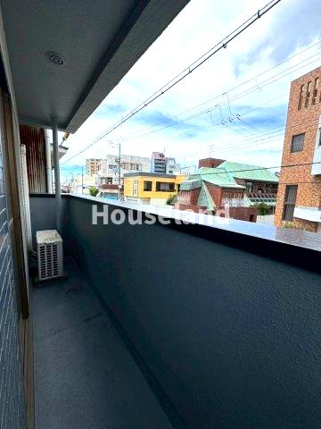 和歌山市堀止南ノ丁の賃貸マンションのバルコニー