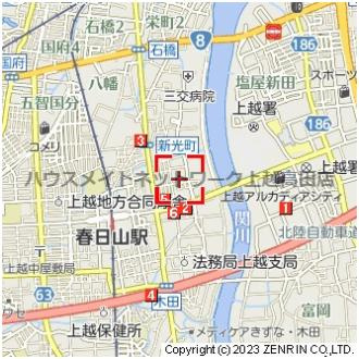 禅 Ａの地図|位置図