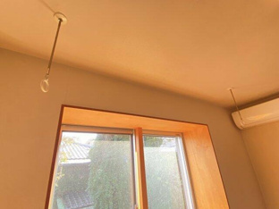 洗濯物を干すことができます！