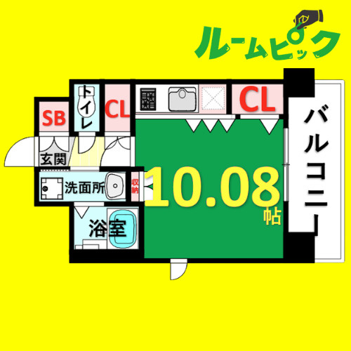 inspiration(インスピレーション)　名古屋市賃貸　仲介手数料無料の間取り