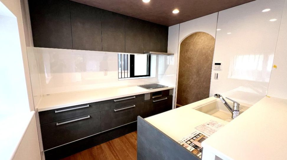 鎌倉市稲村ガ崎二丁目　戸建てのキッチン|キッチンです