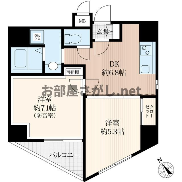 ラシクラス麹町【公式】の間取り