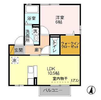 【間取り】 | メナージュA