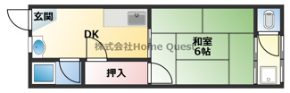 【間取り】 | 長栄寺第5コープ