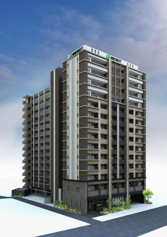 エンクレスト博多EXCEEDの外観|外観もきれいです