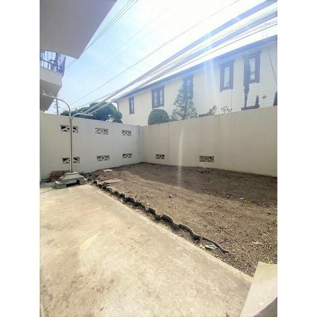 豊栄平町マンションのバルコニー