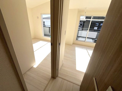 【寝室】 | 磯城郡川西町大字結崎Ⅰ期全5棟3号棟 | 将来、お部屋を分けることができます♪