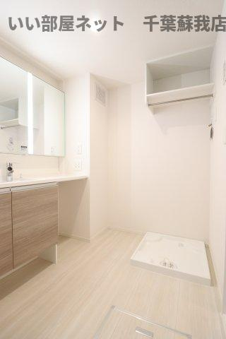 仮）D-ROOM若草の洗面所|使いやすい洗面所です