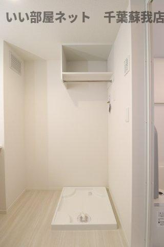 仮）D-ROOM若草の洗面所|明るい洗面所です