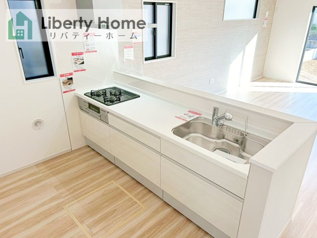 牛久市刈谷町9期　新築戸建のキッチン