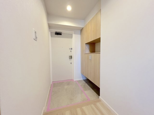 コアマンション香椎南ネクステージの玄関