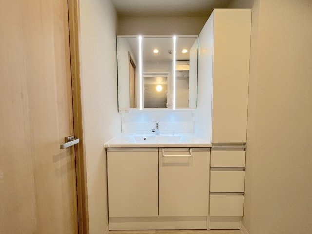 コアマンション香椎南ネクステージの独立洗面台