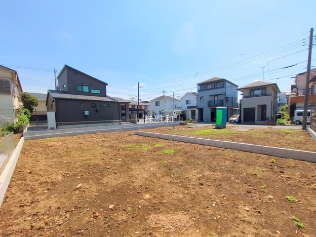 【新築分譲住宅】川越市砂新田7期の前面道路含む現地写真