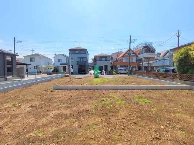 【新築分譲住宅】川越市砂新田7期の前面道路含む現地写真