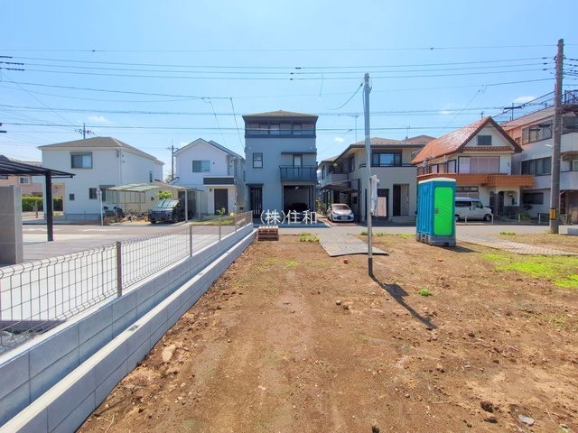 【新築分譲住宅】川越市砂新田7期の前面道路含む現地写真