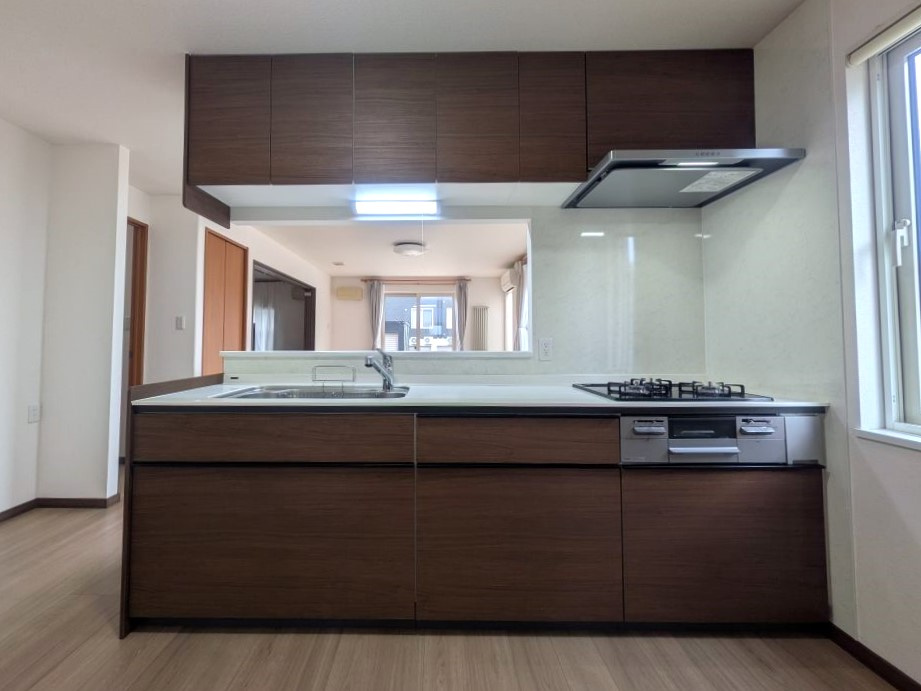 江別市大麻ひかり町のキッチン|キッチン別角度！