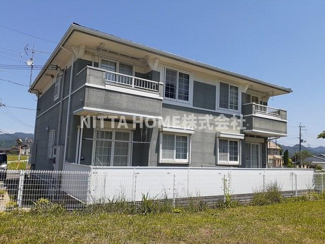 ナチュレＡＧＡＫＥⅡの外観|オシャレな色合いの物件です(*^^)v