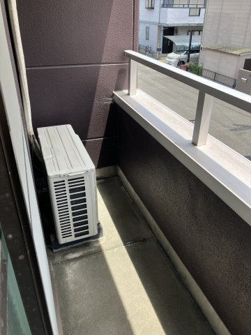 つるかめマンションのバルコニー