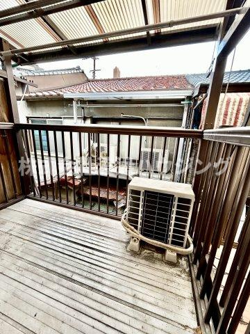 御厨東2丁目テラスハウスのバルコニー