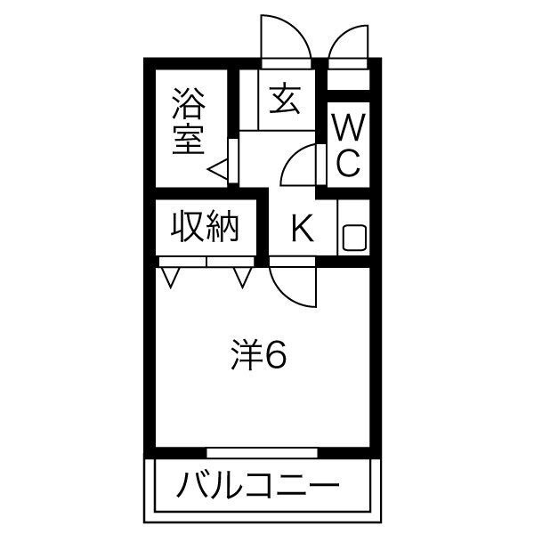 グリーンヒル江坂の間取り