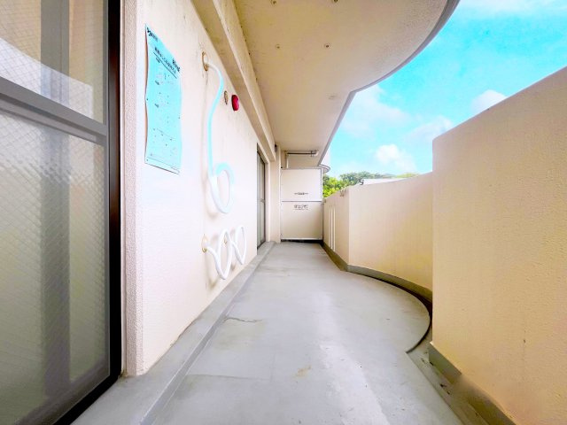 スワンマンション空港南のバルコニー