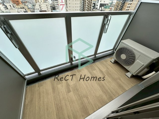 Sky Himejiのバルコニー