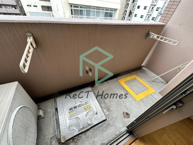 ベル・ドミール西二階町のバルコニー