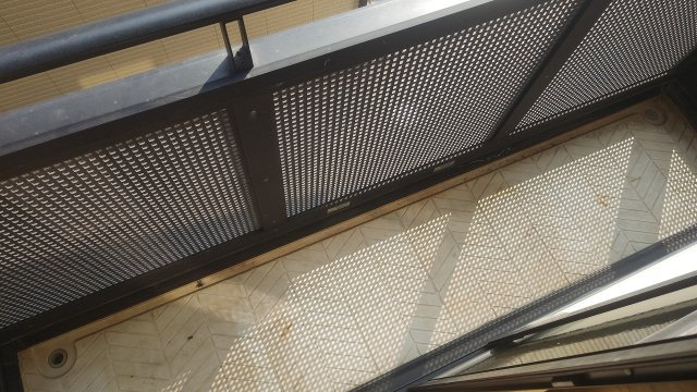 ミサワヒルズのバルコニー