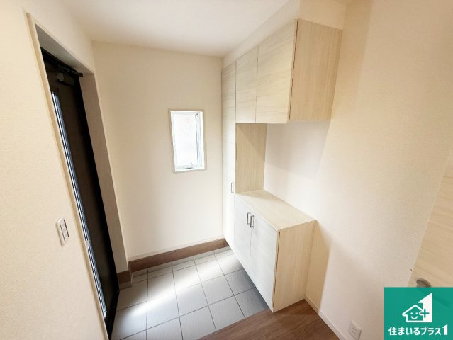 泉南郡熊取町野田　新築一戸建ての外観|現在の進捗状況です！順調に作業進行中、完成が待ち遠しいです！詳細の間取り等、お気軽にお問い合わせください！