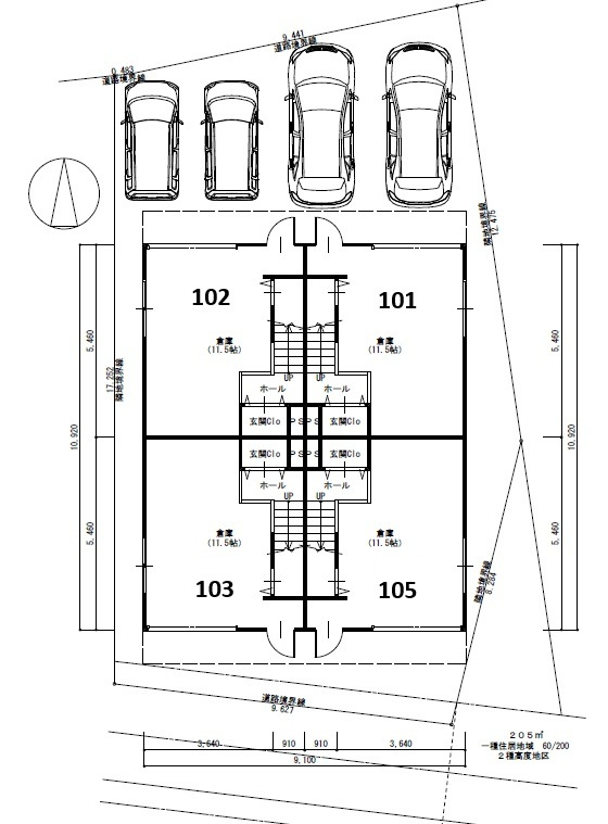 リヴェールの区画図