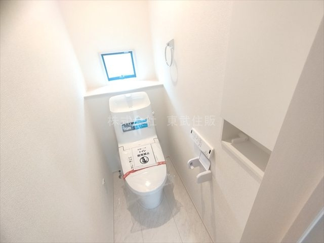 【トイレ】 | 川越市宮元町4期　全10棟　9号棟 | 落ち着いた色調のトイレです