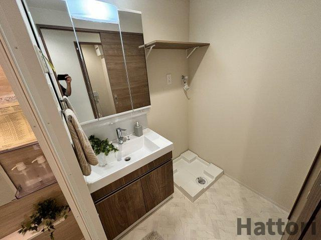 エメルミナ豊中岡町の独立洗面台