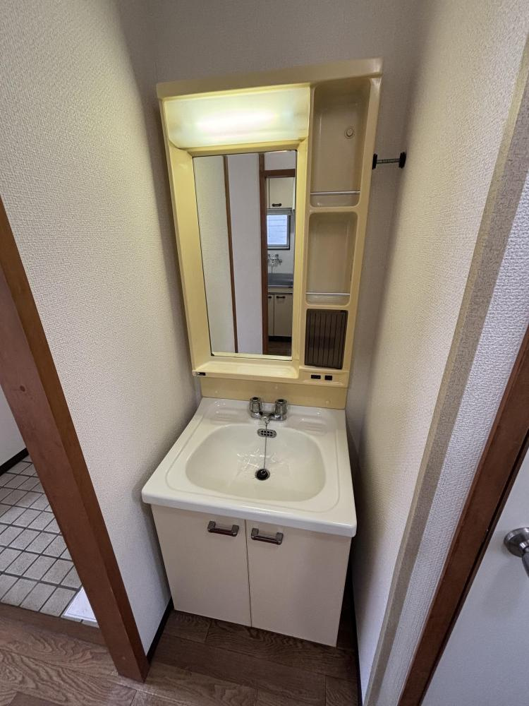 マイルストーンの独立洗面台