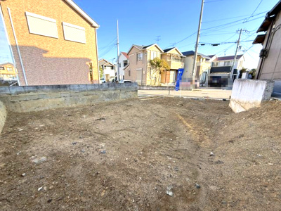 【前面道路含む現地写真】 | 【プレイワーク土師町5丁】土師小・道路幅6ｍ・新築建売・4LDK・車2台