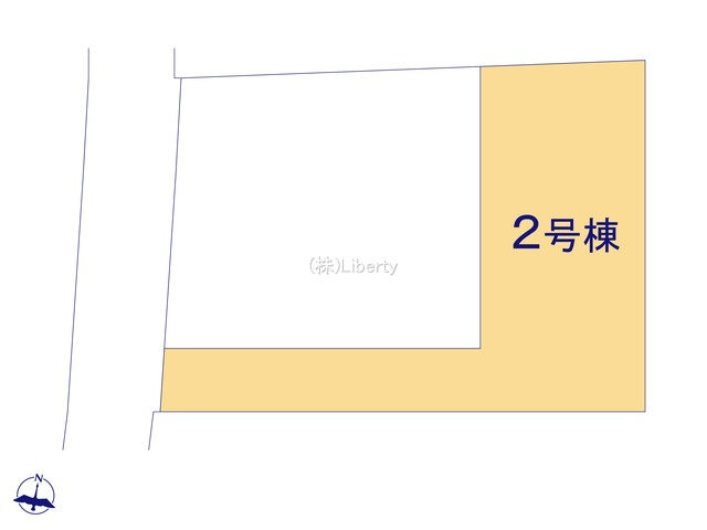 取手市青柳24-1期　新築戸建　2号棟の区画図