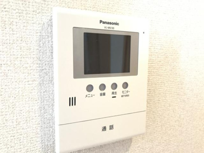 【セキュリティ】 | ヴィラ・サンライトⅡ | カメラ付きインターホン（イメージ）