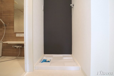 【洗面所】 | 茶屋ヶ坂ライズ | 脱衣スペースもあります