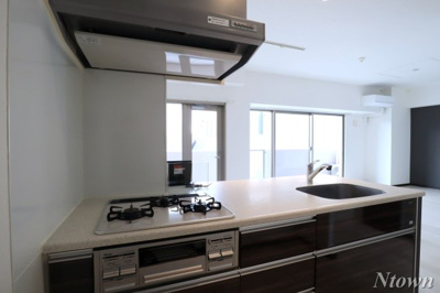 【キッチン】 | 茶屋ヶ坂ライズ | 使いやすいキッチンです