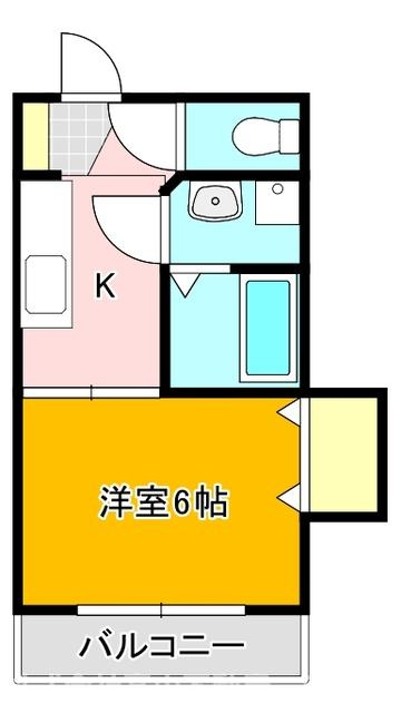 ラファールコートA棟の間取り