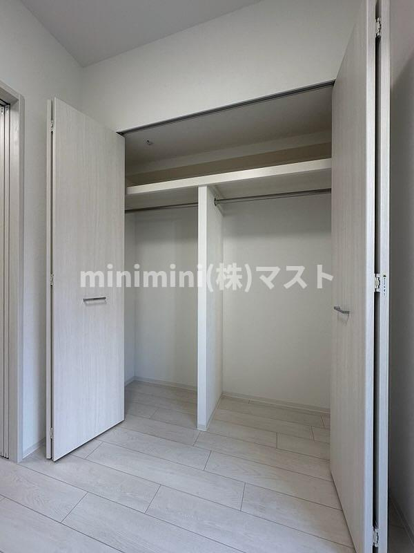 プライマル南森町パークビューの収納