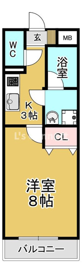 【間取り】 | ウエスト7泉