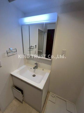 ゼック梅田ノースの洗面所|広い洗面スペース