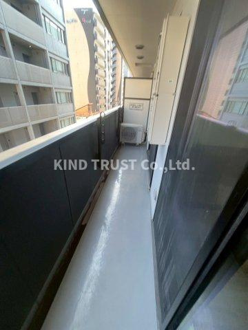 ゼック梅田ノースのバルコニー|開放的で明るい空間を演出してくれるバルコニーです