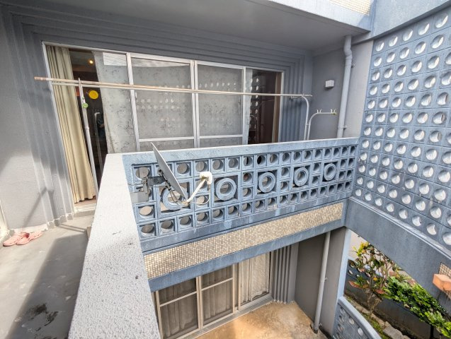 首里石嶺町中古戸建てのバルコニー