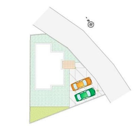 古河市大堤　新築戸建の区画図